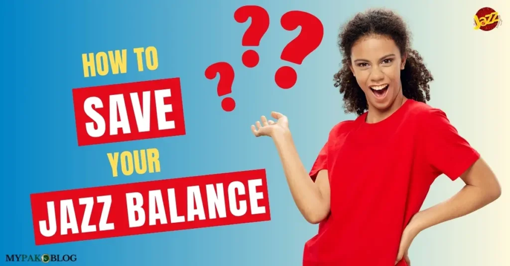 How to Save Jazz Balance