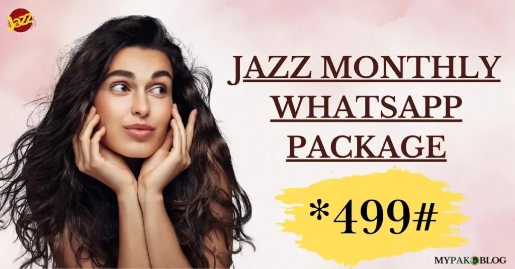 Jazz WhatsApp Package Monthly Rs 50