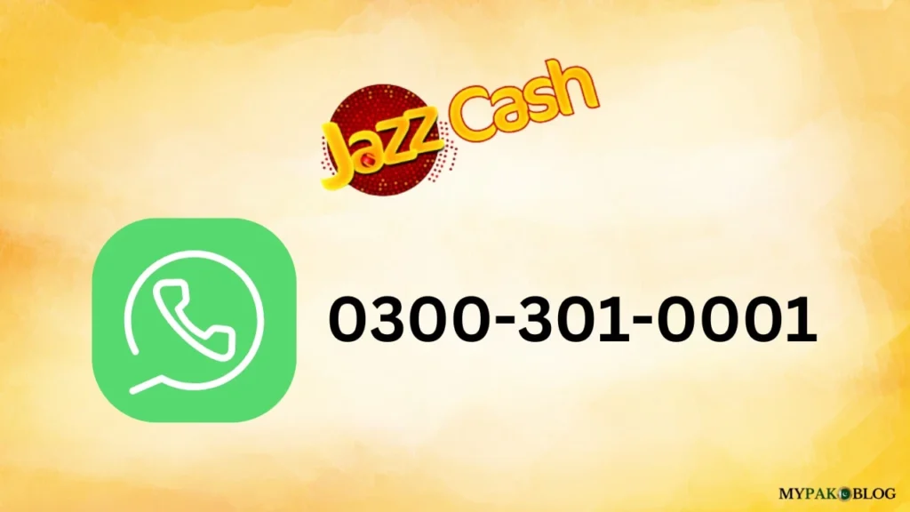 JazzCash Helpline WhatsApp Number