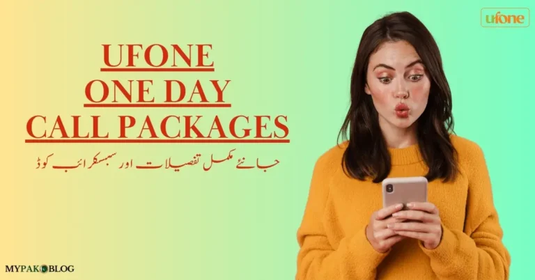 Ufone One Day Call Package Code