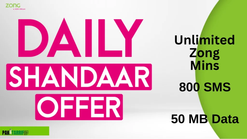 Zong Shandaar Daily package