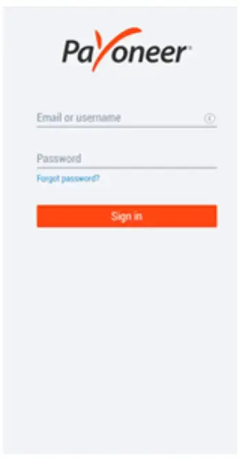 payoneer sign up to link