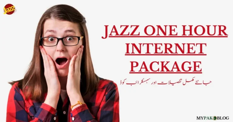 Jazz One Hour Internet Package Code