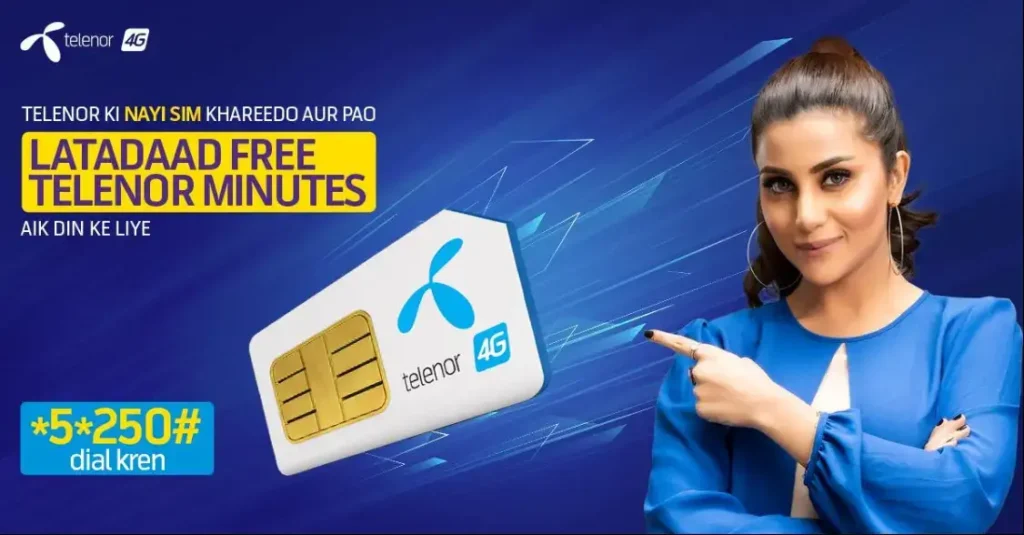 Telenor New SIM Offer free minutes