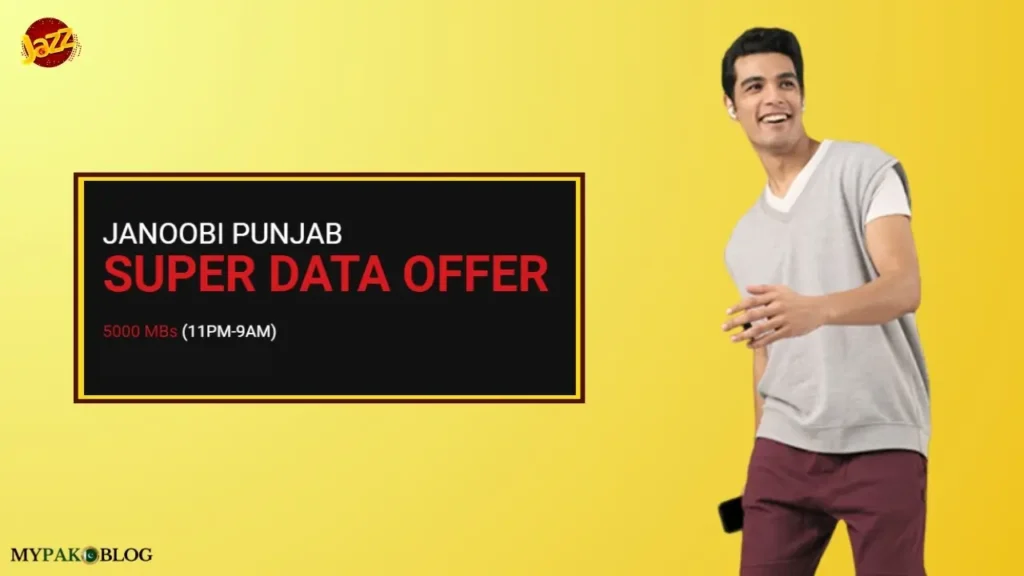 JANOOBI PUNJAB SUPER DATA OFFER