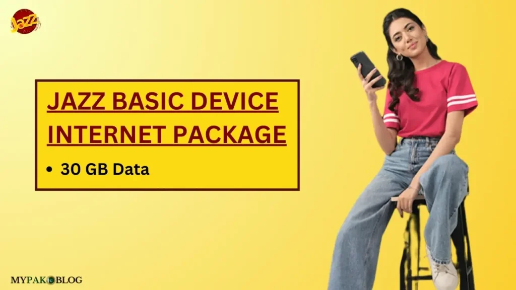 Jazz Monthly 30 GB device Internet Package