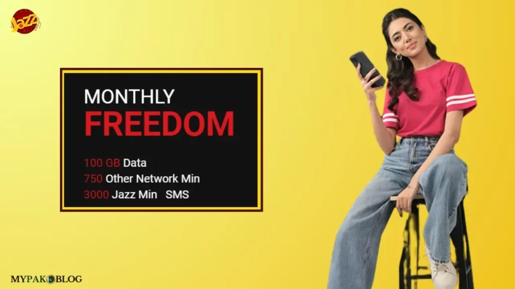 Get 100GB With Jazz Monthly Freedom Package - MyPakBlog