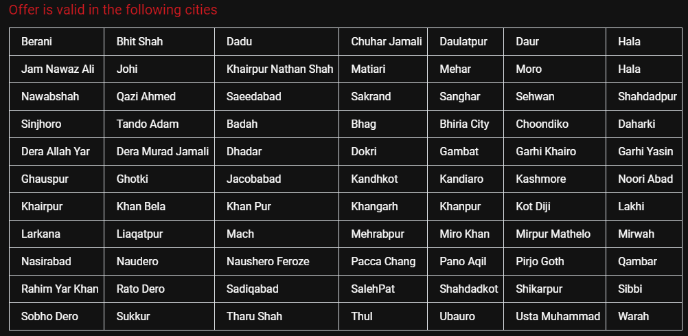 jazz raabta plus cities