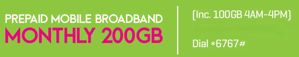 Zong 100GB MBB Package