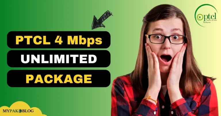 PTCL 4 Mbps Unlimited Package Price