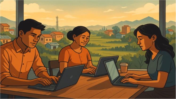 Economic Advantages of Remote Work for Developing Regions