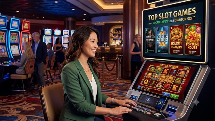 Top Slot Games from Microgaming and Dragon Soft