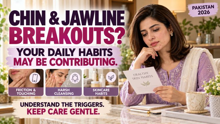 Why Chin and Jawline Breakouts Keep Returning: Everyday Habits Worth Checking
