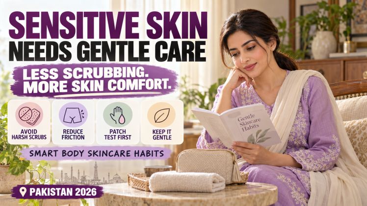 Why Sensitive Body Areas Need a Gentler Skincare Routine